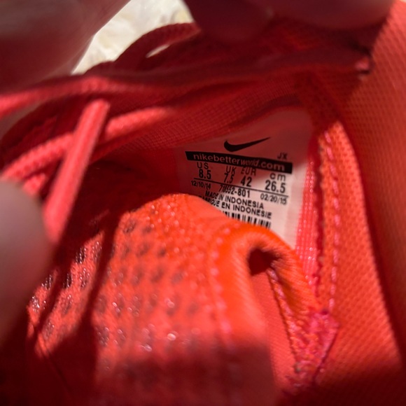 Nike Roshe One Hot Lava Mesh Lightweight Breathable Athletic Sneakers Men’s 8.5 - Picture 6 of 6